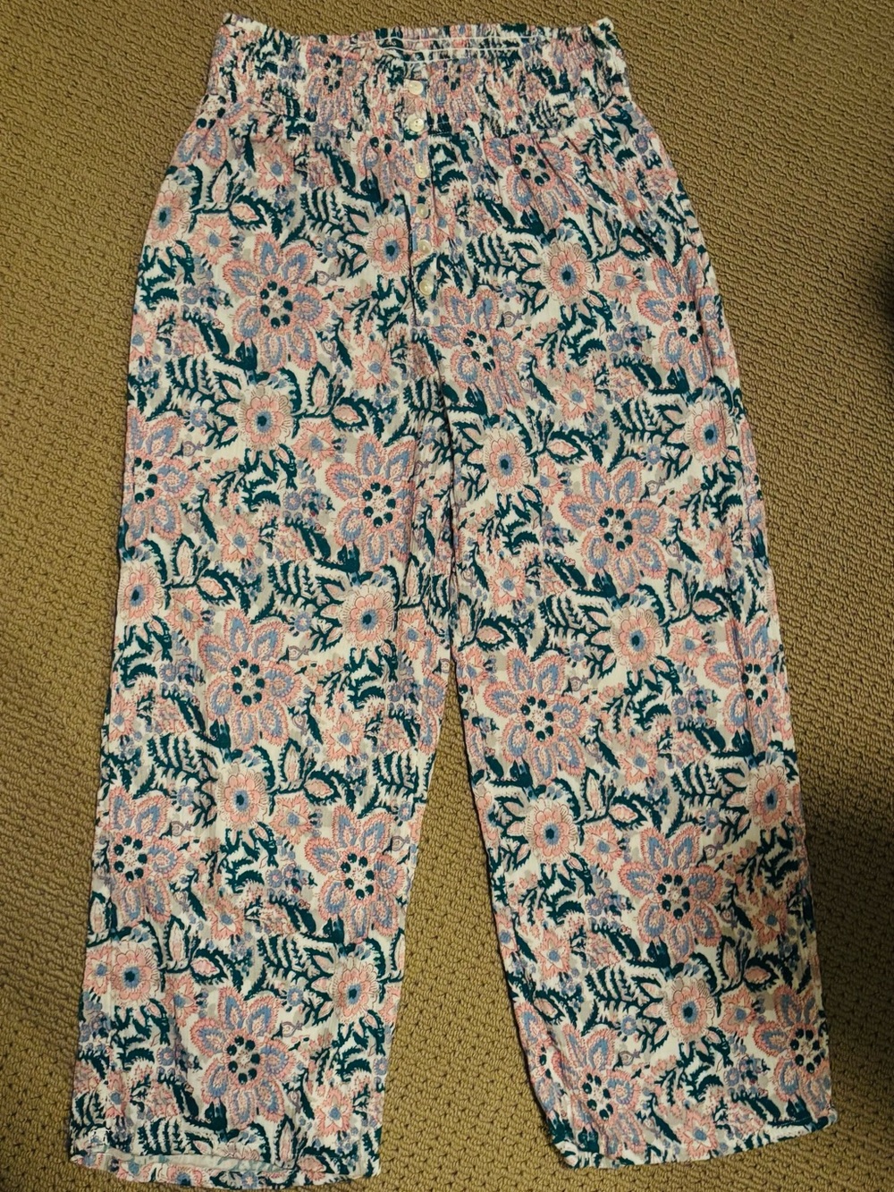 Sundance women’s Elastic-Waist gauze palazzo Pants
